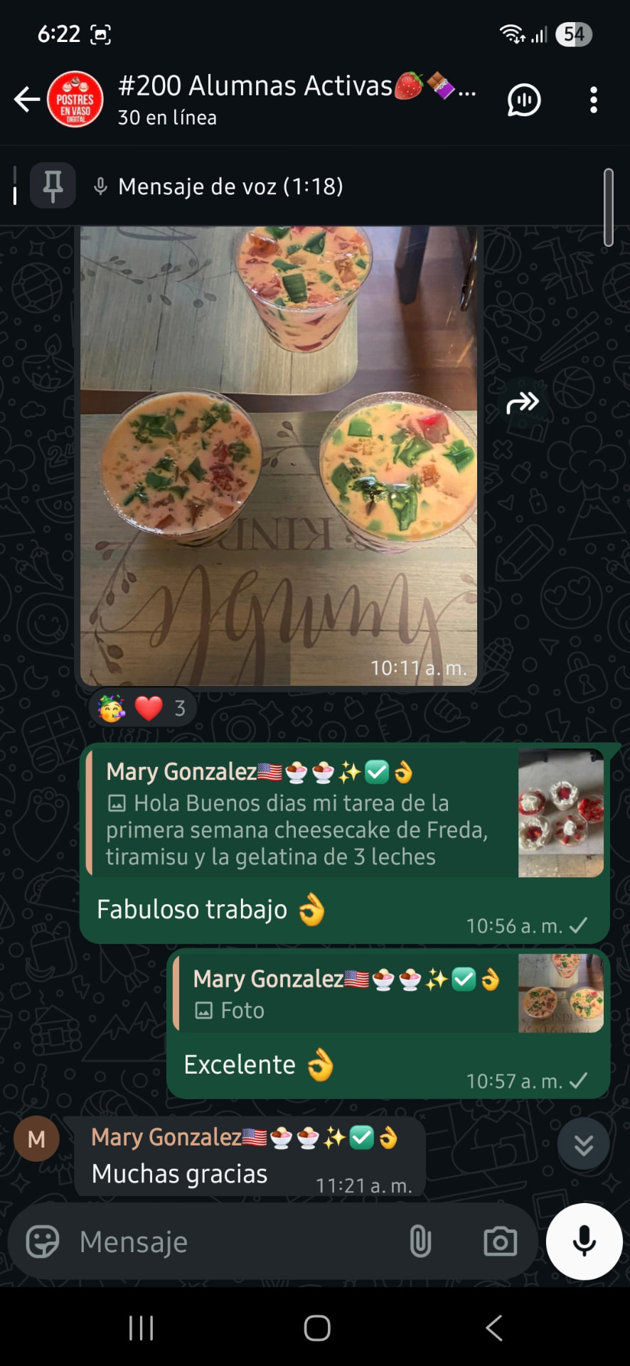 Evidencia de ventas reales de estudiantes