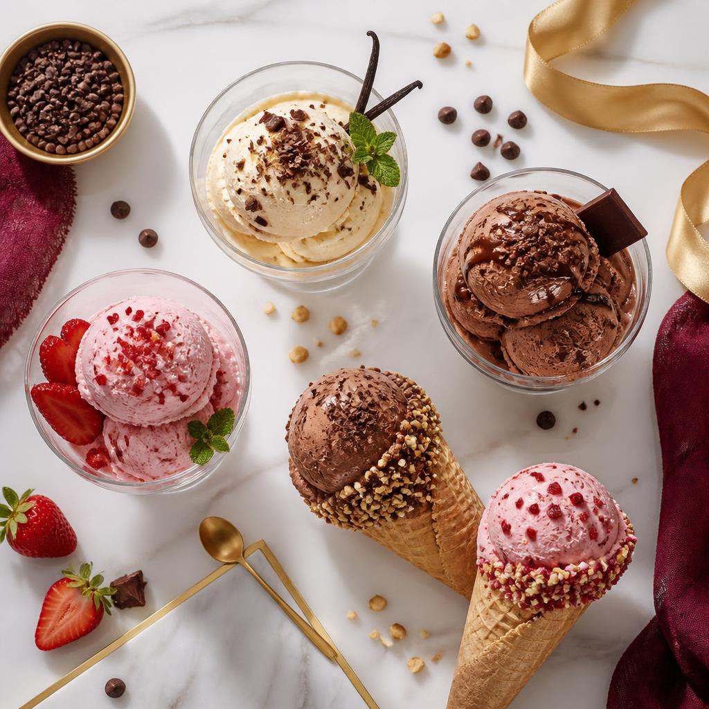 Curso de preparación de helados