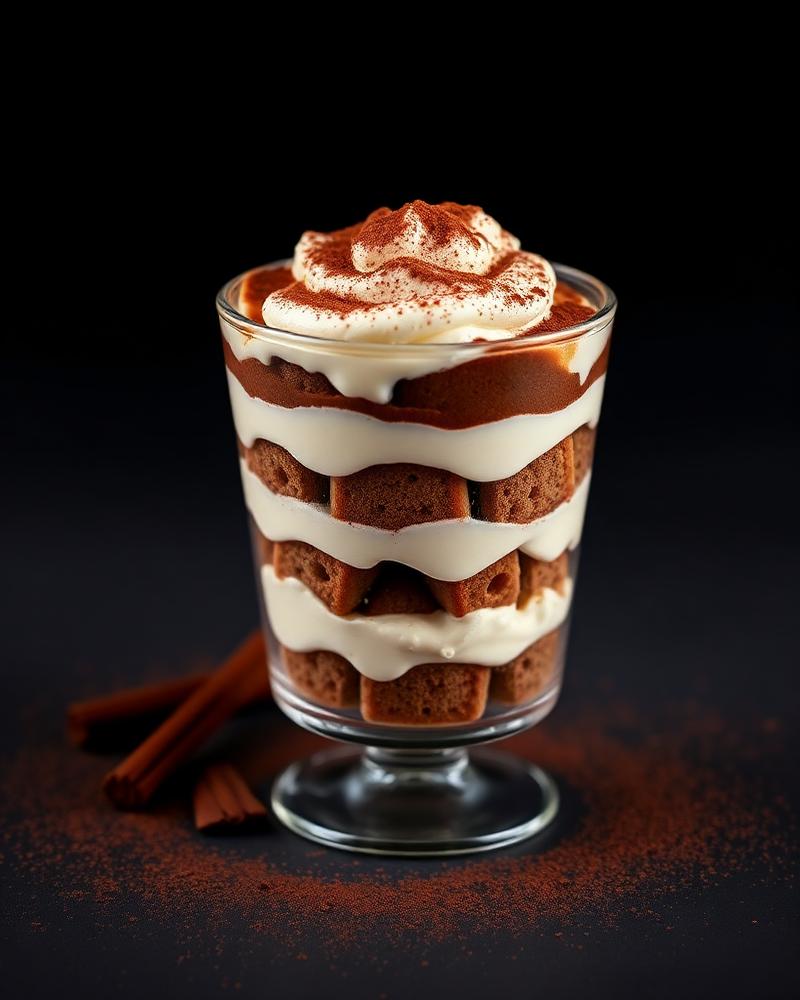 Tiramisú en vaso